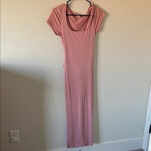 See You Monday Soft Pink Bodycon Dress